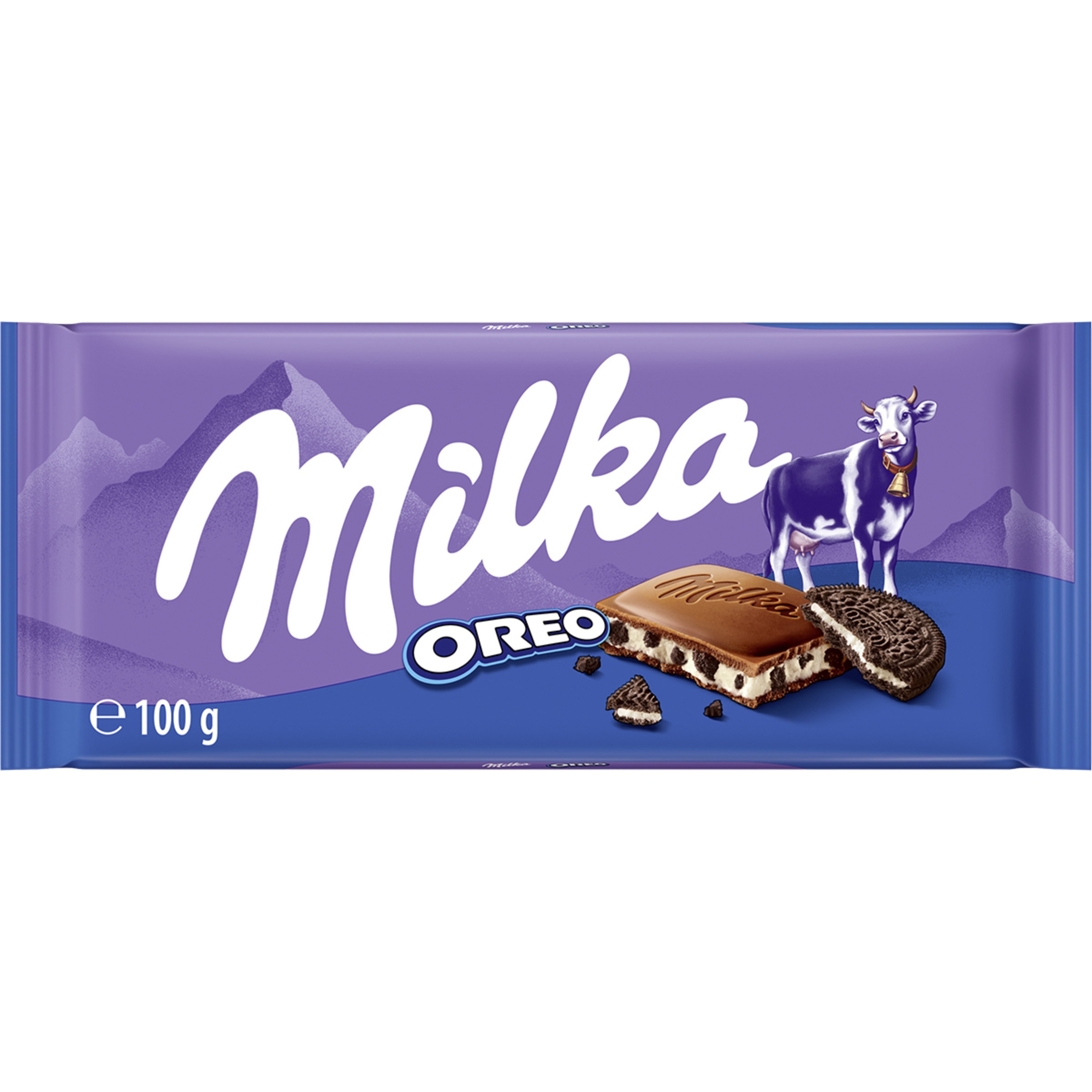 chocolate con leche relleno de galletas Oreo tableta 100 g