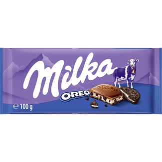 chocolate con leche relleno de galletas Oreo tableta 100 g - Milka