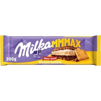 MMMAX Choco-Swing chocolate con galleta tableta 300 g - Milka
