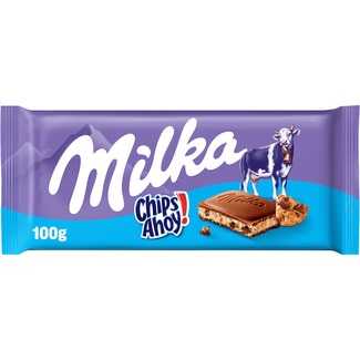 chocolate con leche y Chips Ahoy tableta 100 g - Milka