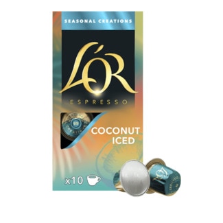 Cápsulas de Café Coconut Ice embalagem 10 unidades - L'or