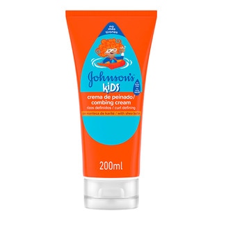 Creme de Pentear Caracóis Definidos Criança embalagem 200 ml - Johnson's