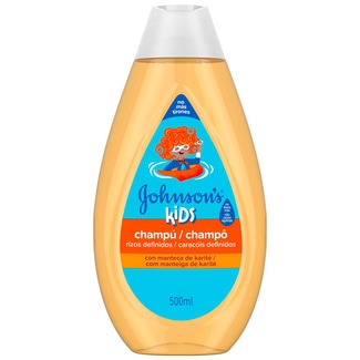 Champô Caracóis Definidos Criança embalagem 500 ml - Johnson's