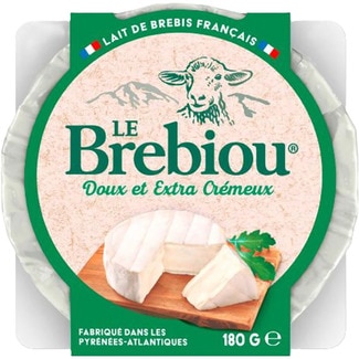 Le Brebiou des Pyrénées queso francés puro de oveja de pasta blanda cremoso pieza 180 g elaborado con leche pasteurizada - Haute Fromagerie