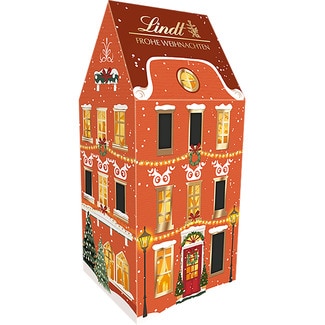 casita de navidad con chocolates unidad 135 g - Lindt