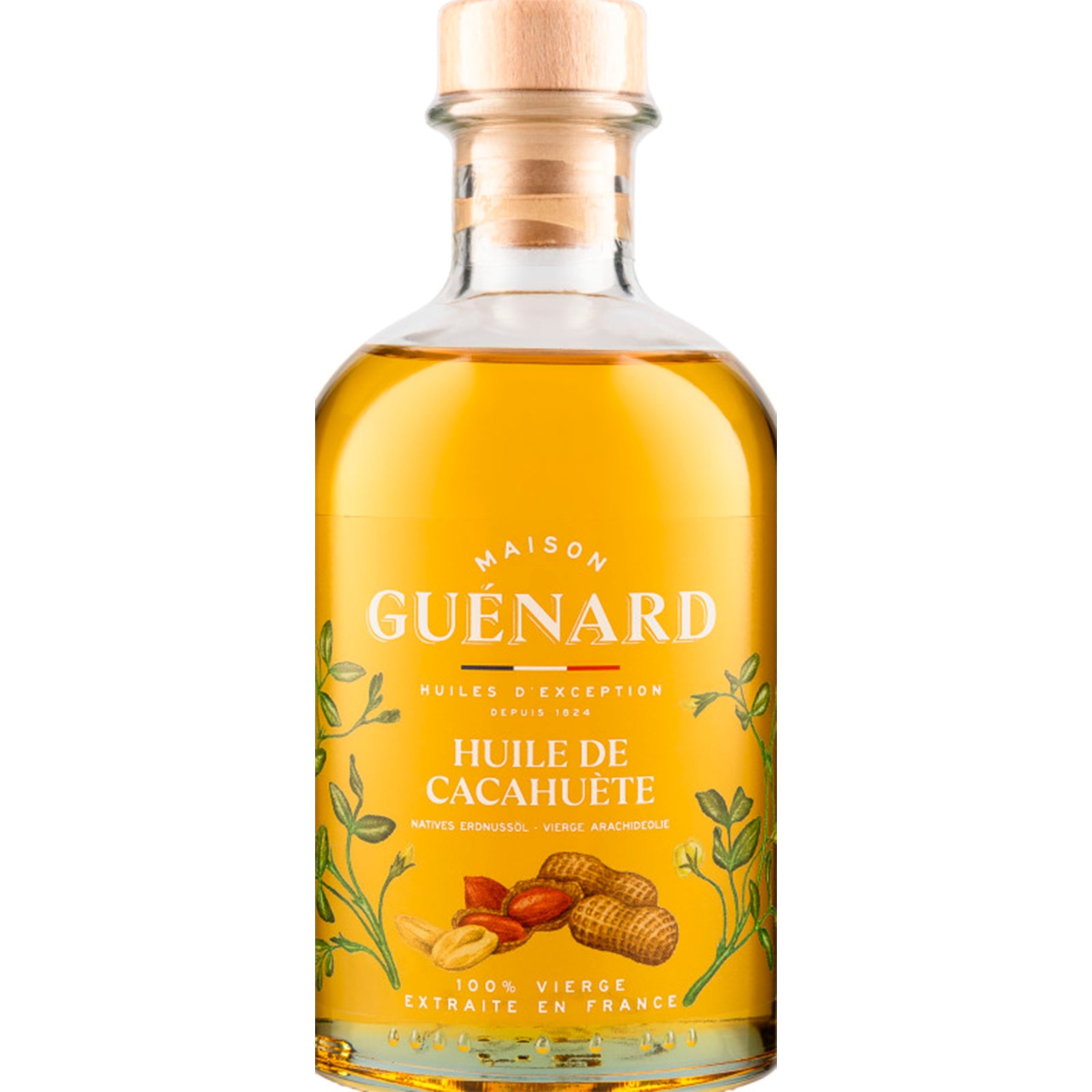 Óleo Amendoim 100% Virgem garrafa 240 ml
