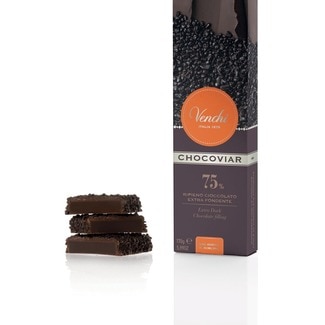 Chocolate Chocoviar 75% embalagem 170 g - Venchi