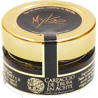 Carpaccio de Trufa em Azeite frasco 30 g - Mykes Gourmet