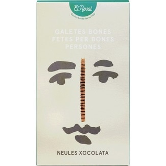 Bolachas Wafer Barquillos de Chocolate embalagem 140 g - El Rosal