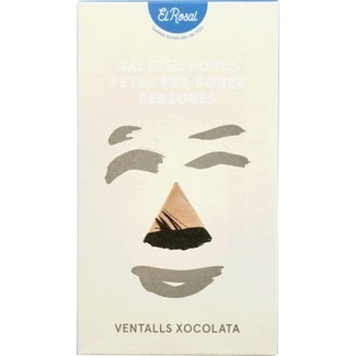 Bolachas Wafer Ventalls de Chocolate embalagem 180 g - El Rosal