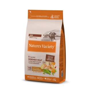 Alimento Seco para Cão Frango embalagem 1,5 kg - Natures Variety