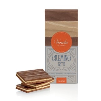 Chocolate Cremino 80% Cacau embalagem 110 g - Venchi