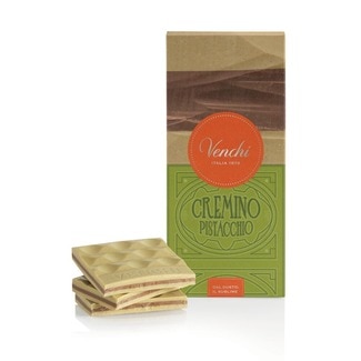 Chocolate Cremino Pistacho embalagem 110 g - Venchi