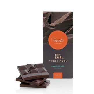Chocolate Preto 85% Venezuela tablete 70 g - Venchi