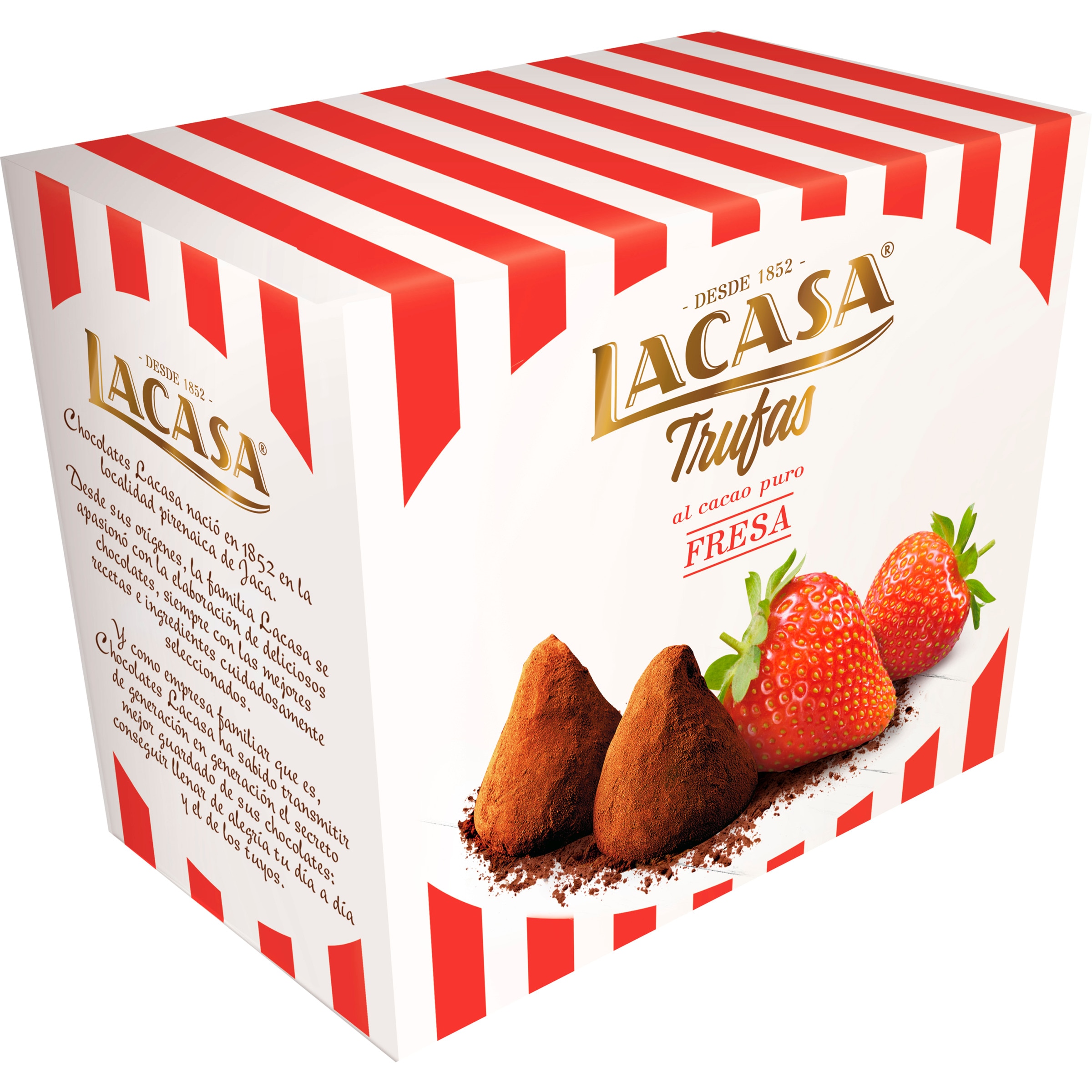 Trufas de Morango embalagem 200 g