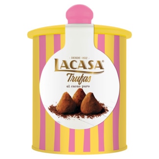 Trufas de Cacau Puro lata 100 g - Lacasa
