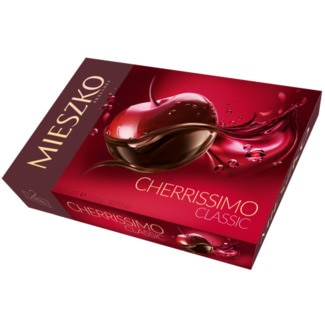 Bombons Cherrisimo de Cereja embalagem 142 g - Miesko