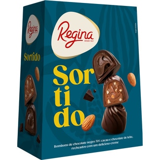 Bombons Recheados Sortidos embalagem 200 g - Regina