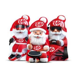 Lata Pai Natal Sortido embalagem 110,8 g - Kit Kat