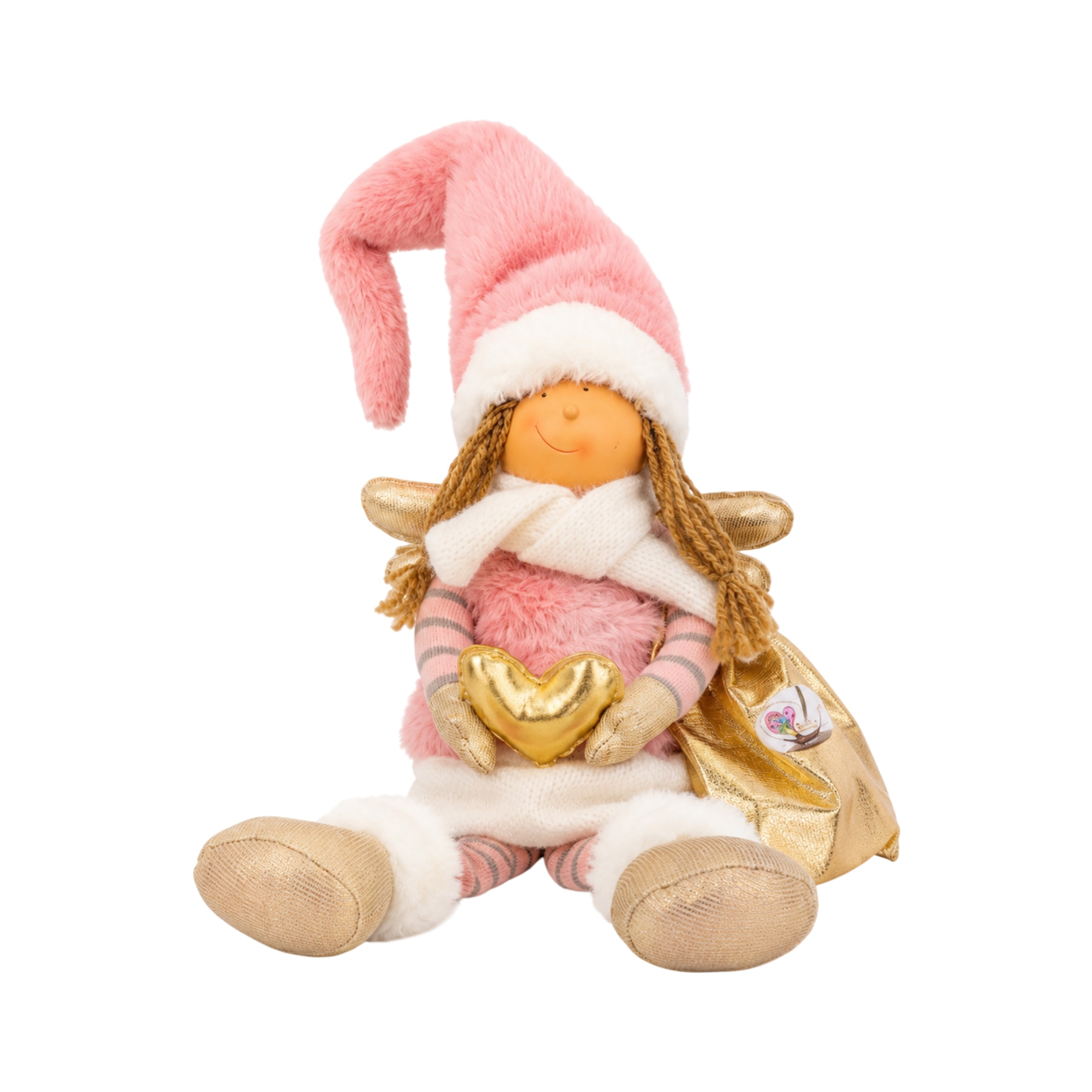Boneco Rosa Natal embalagem 140 g