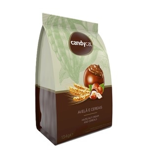 Bombons de Avelã e Cereais embalagem 134 g - Candycat