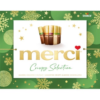 Chocolate Crispy embalagem 250 g - Merci