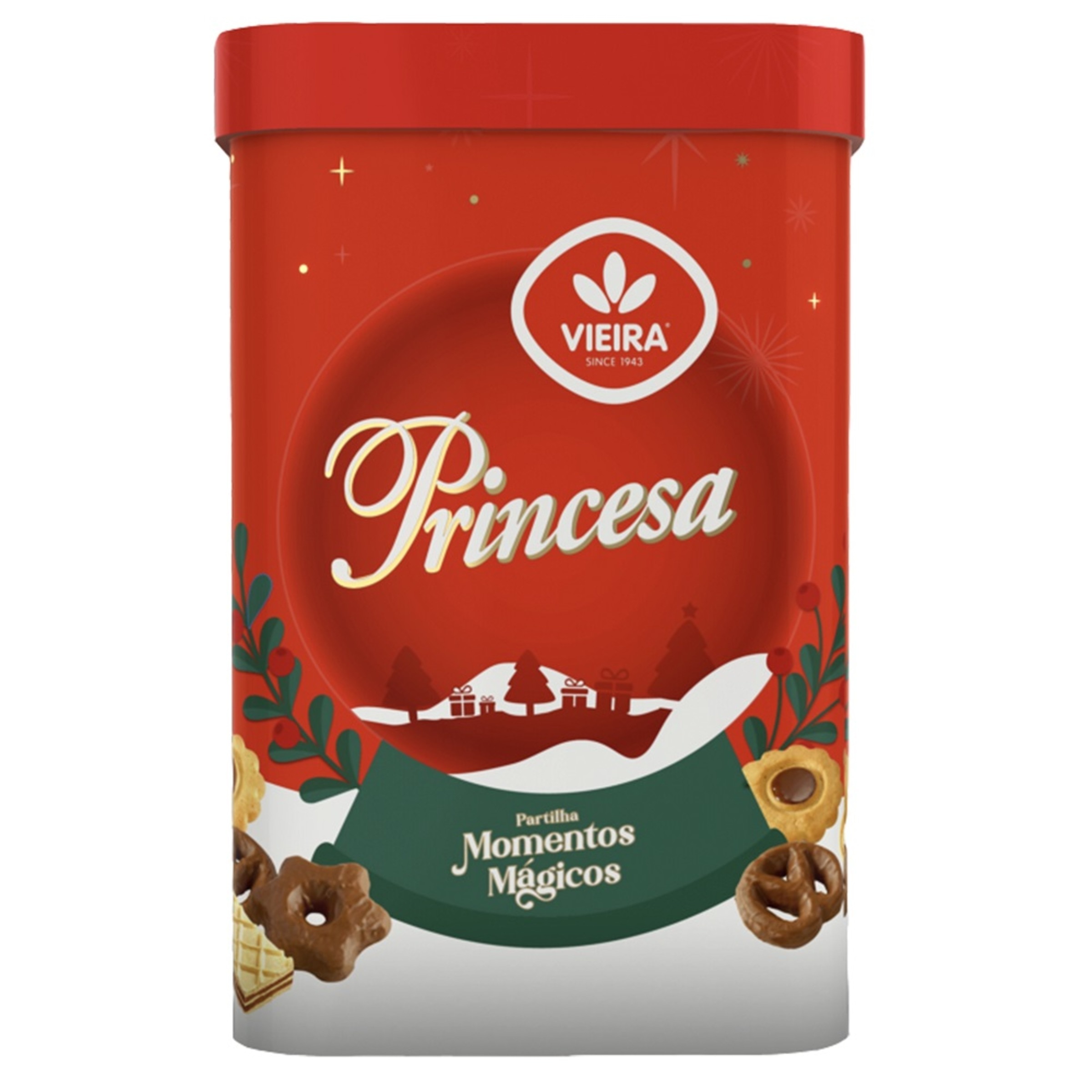 Bolacha Sortida Princesa lata 400 g