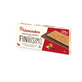 Torrão Crocante Finíssimo embalagem 180 g - El Almendro