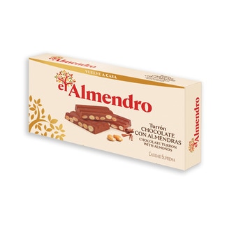 Torrão de Chocolate com Amêndoa embalagem 200 g - El Almendro