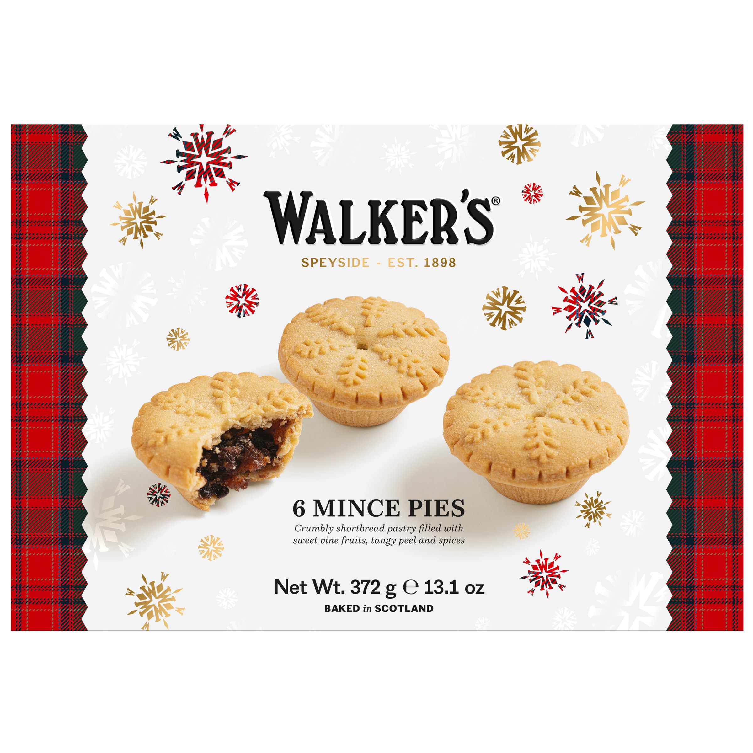 Mince Pies Pack 6 Unidades caixa 372 g