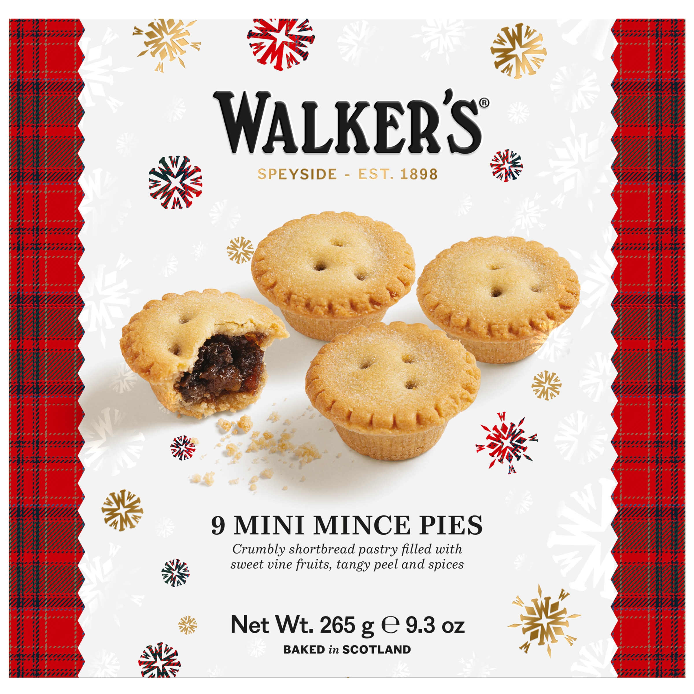 Mince Pies Pack 9 unidades caixa 265 g