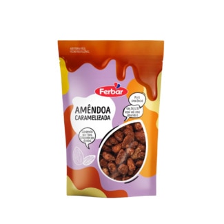 Amêndoas Caramelizadas embalagem 100 g - Ferbar