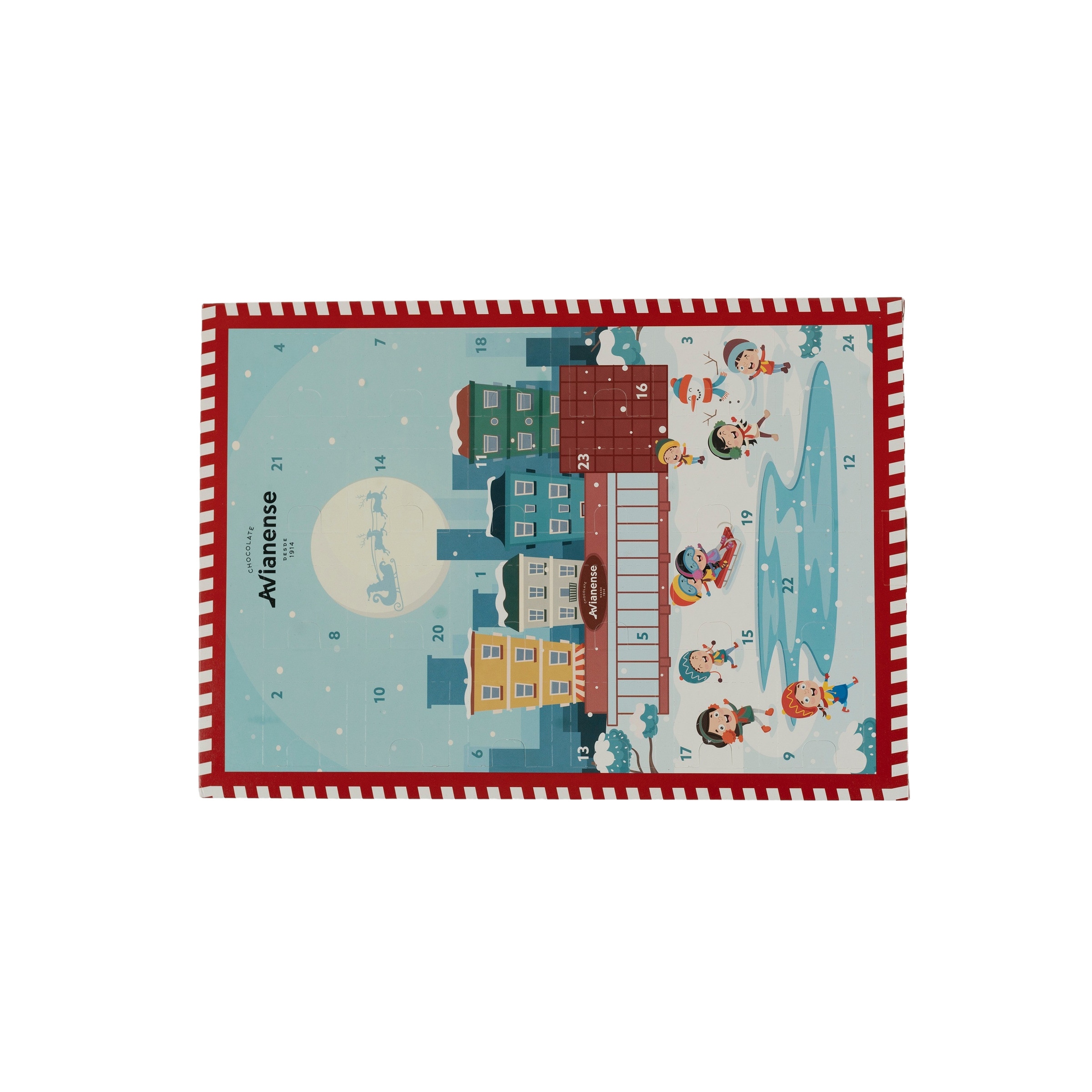 Calendário de Natal Infantil embalagem 72 g