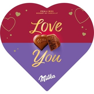 Bombons Pralinés embalagem 165 g - I Love Milka