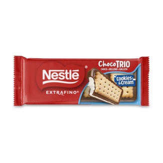 Cookies Cream Choco Trio Extra tablete 90 g - Néstle