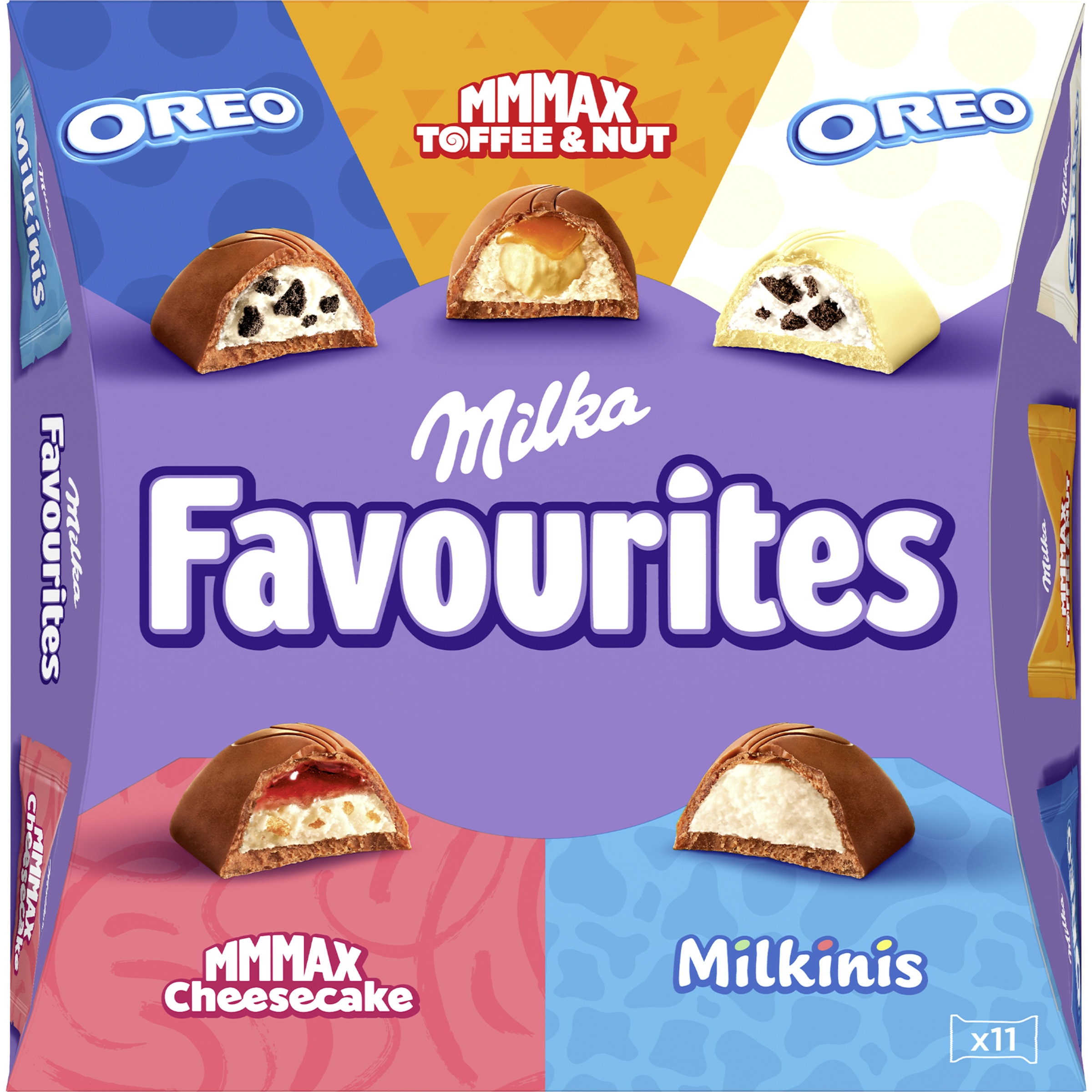 Chocolates Favoritas embalagem 95 g