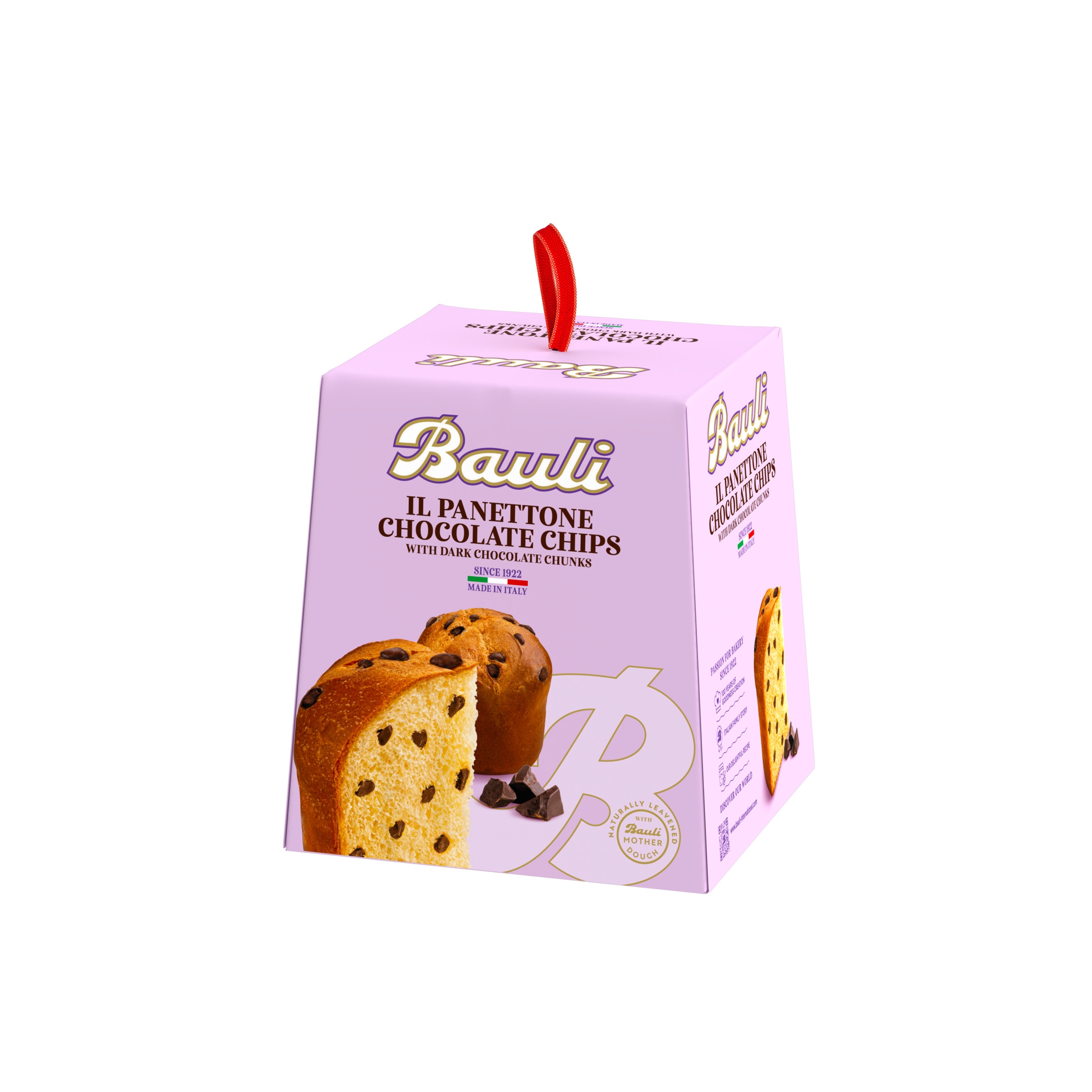 Panettone Chocolate Chips embalagem 500 g