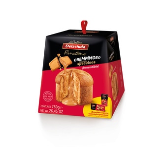 Panettone Speculoos embalagem 750 g - Delaviuda
