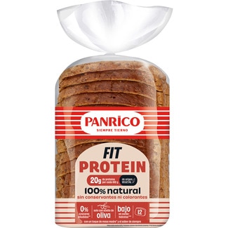 Fit Protein pan de molde con proteínas de origen vegetal 100% natural con aceite de oliva bolsa 460 g 0% azúcares añadidos - Panrico