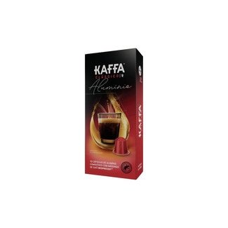 Café Clássico Intensidade 9 para Nespresso embalagem 10 cápsulas - Kaffa Alumínio