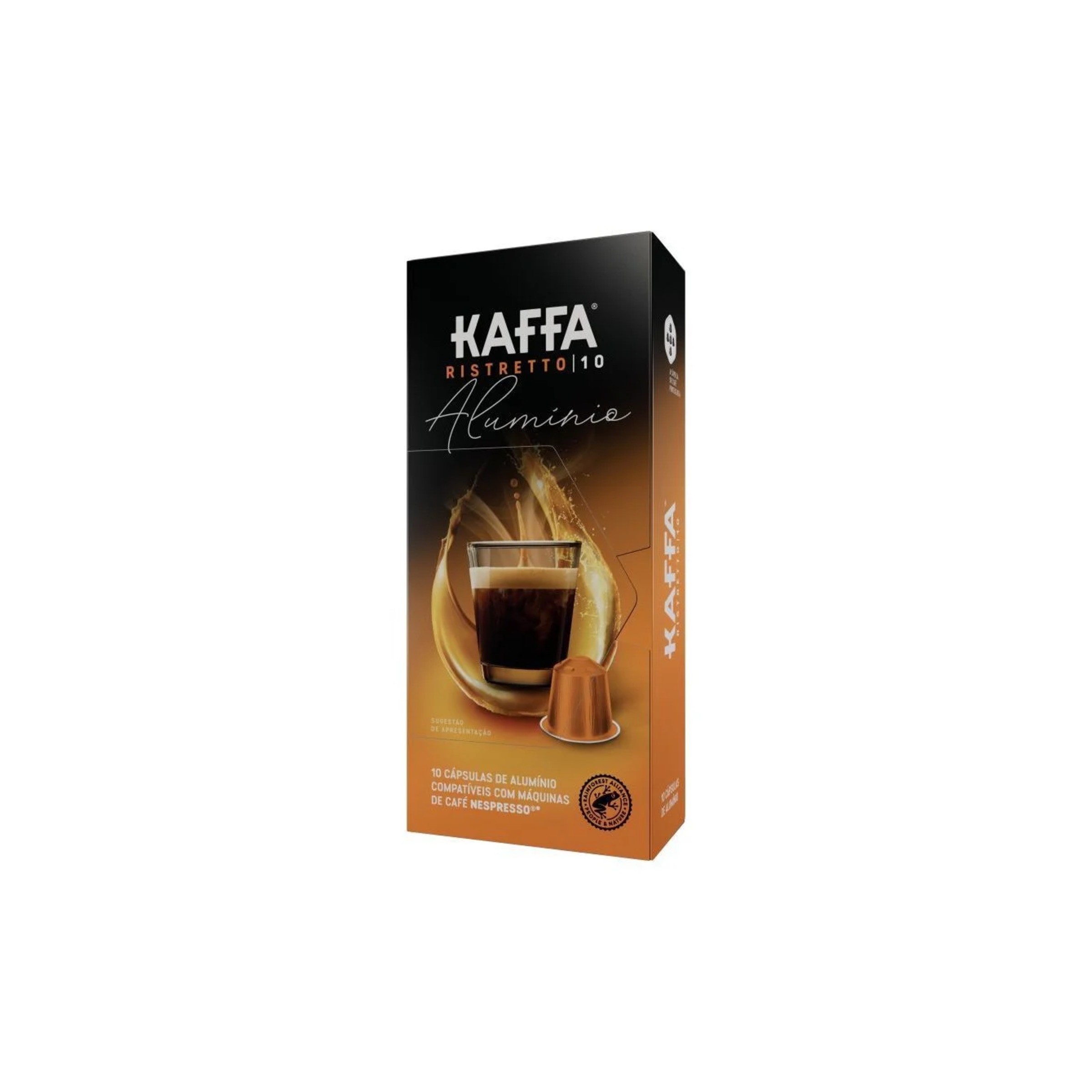 Café Ristretto Intensidade 10 para Nespresso embalagem 10 cápsulas