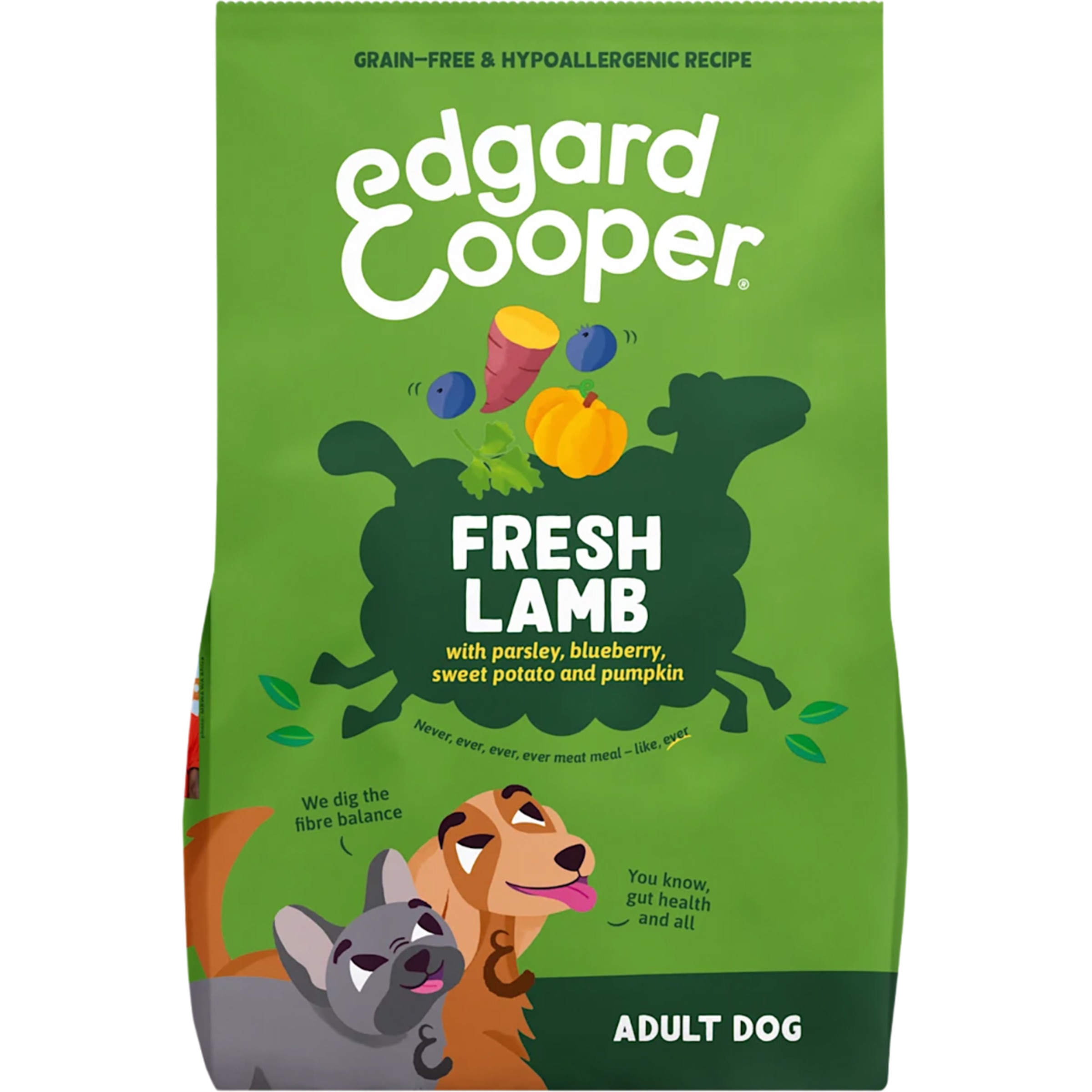 pienso para perros adultos con cordero Grain Free envase 2,5 kg