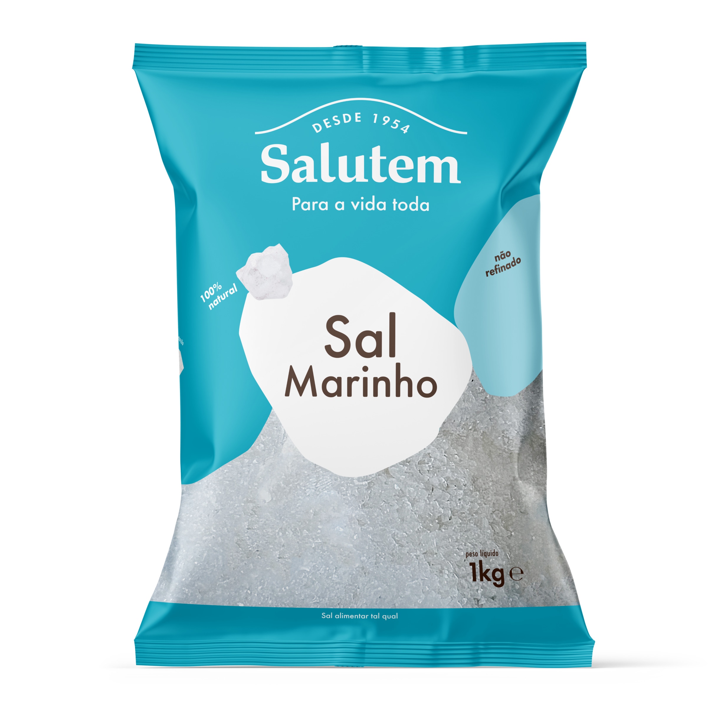 Sal Marinho Integral embalagem 1 kg
