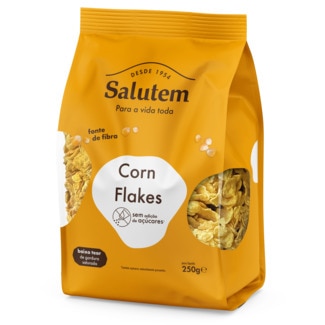 Corn Flakes sem Açúcar embalagem 250 g - Salutem