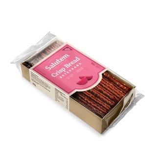 Crisp Bread de Beterraba embalagem 130 g - Salutem