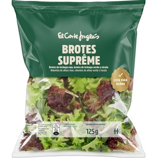 ensalada brotes supreme bolsa 125 g - El Corte Ingles