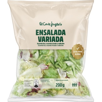 ensalada variada bolsa 200 g - El Corte Ingles