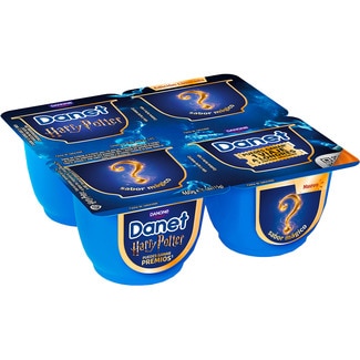 Ed. Limitada Harry Potter natillas sabor mágico chocolate con especias pack 4 unidades 115 g - Danone Danet