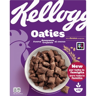 cereales de desayuno oaties avena crujiente al cacao paquete 360 g - Kellogg's