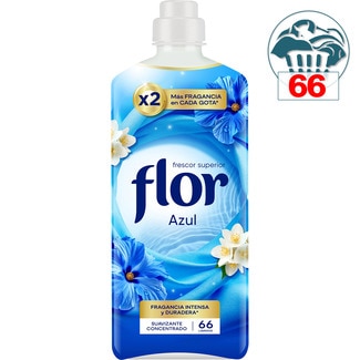 suavizante concentrado Azul botella 66 dosis - Flor